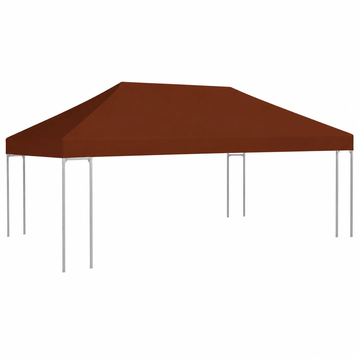 Homgoday Terrassenüberdachung, 310 g/m², 3x4 m, Terrakotta, Dekorative Abdeckung für Innen- und Außenmöbel