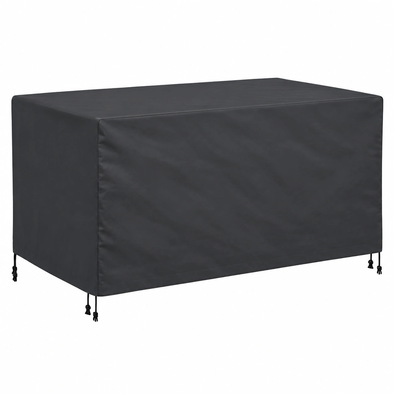 Wetterfeste Möbelabdeckung Schwarz 172x113x73 cm - UV- und Wasserschutz