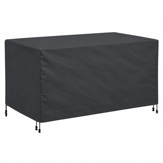 Wetterfeste Möbelabdeckung Schwarz 172x113x73 cm - UV- und Wasserschutz