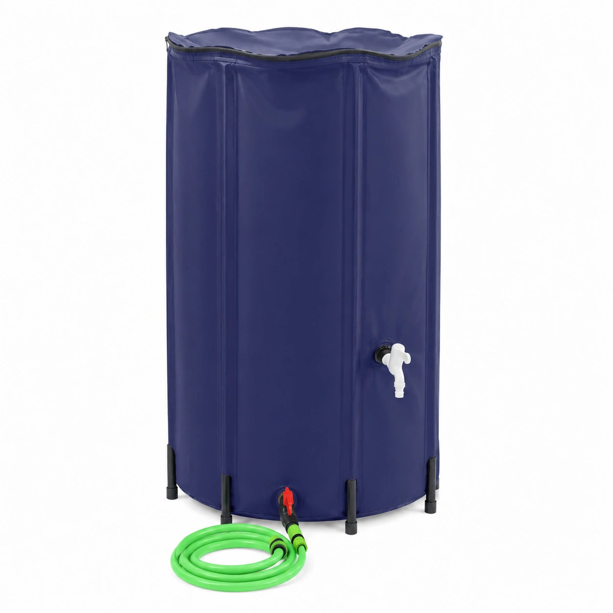 Homgoday PVC Wassertank 380L mit Klapphahn für Möbeldekoration innen und außen