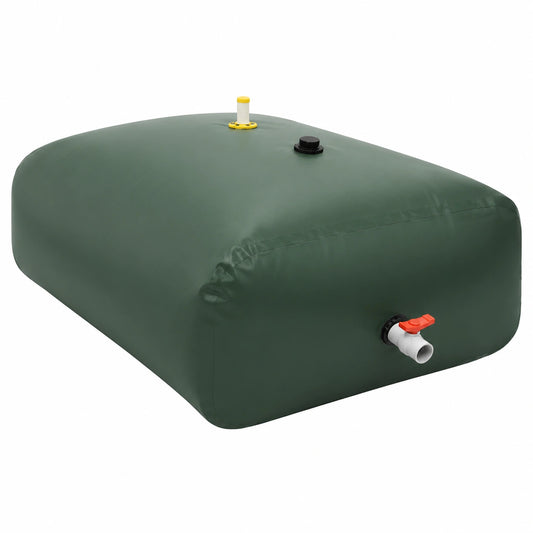 Großer PVC-Wassertank mit Klapphahn, 2100 L, für Innen- und Außenmöbel