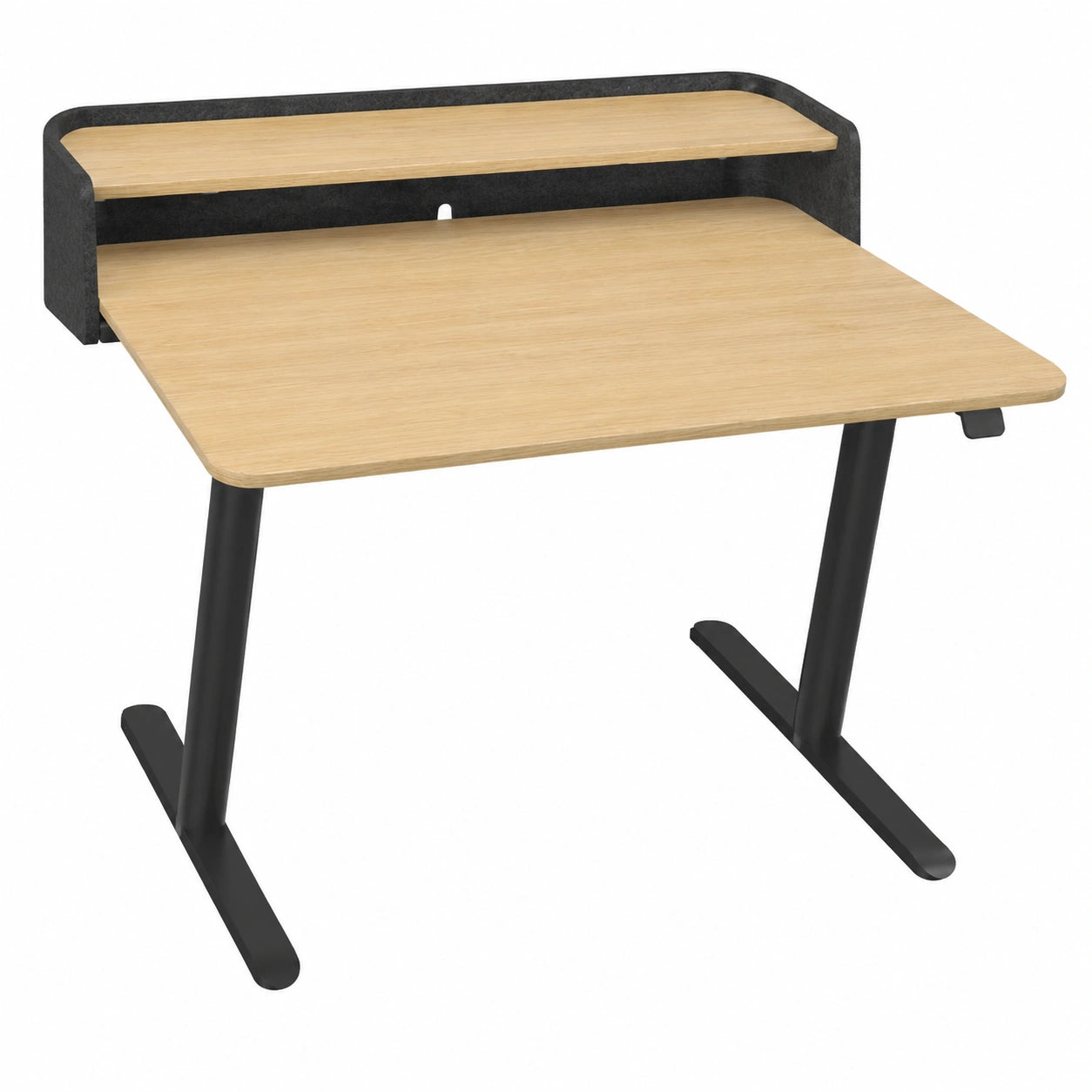Elektrisch höhenverstellbarer Sedus SE:Desk für Home-Office, 120x70cm, Eiche/Anthrazit